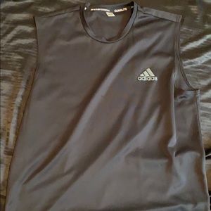 muscle tee: Adidas